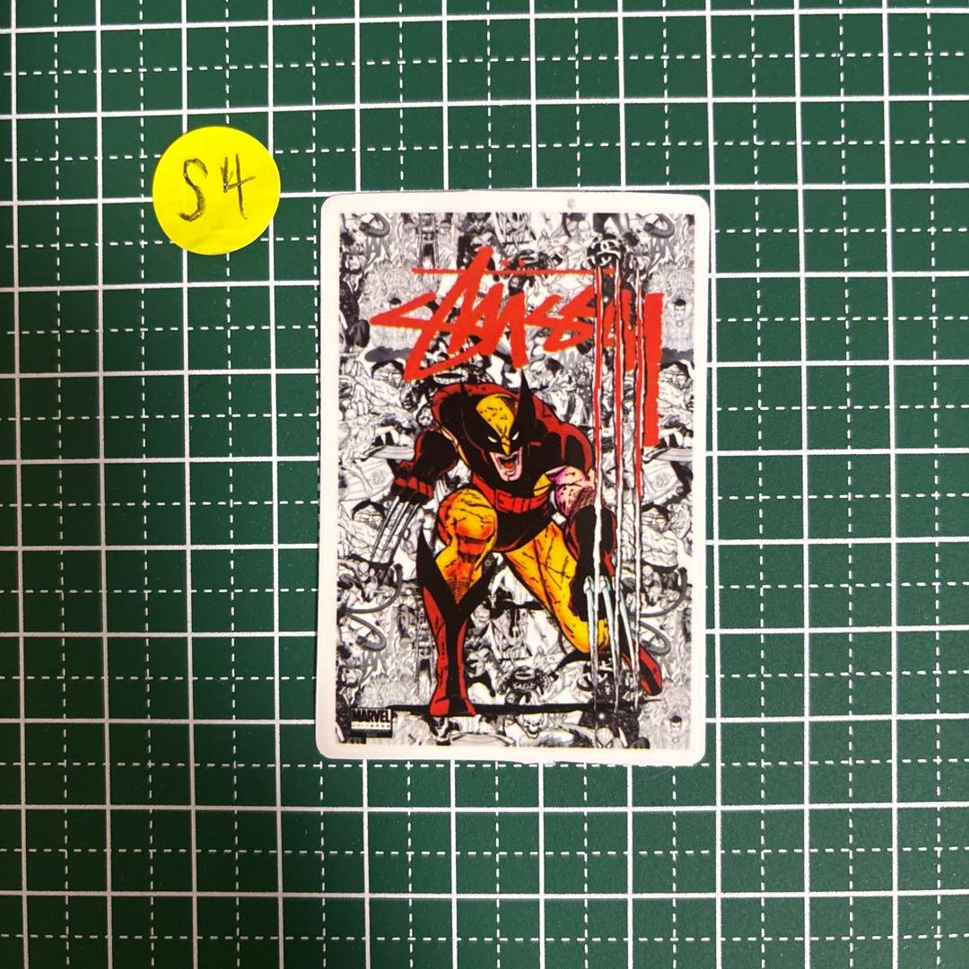 Stussy コミックスタイル ステッカー - メルカリ