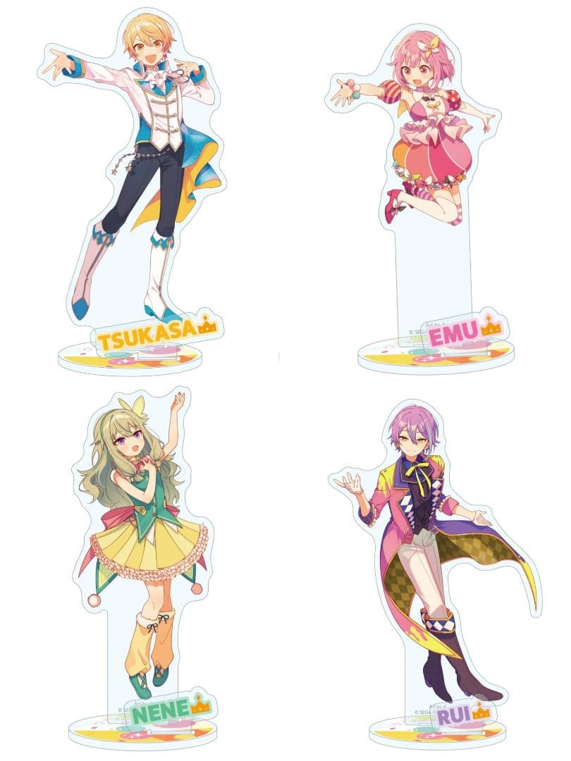 プロセカ 司/えむ/寧々/類 ワンダショ コネクトライブ アクスタ - メルカリ