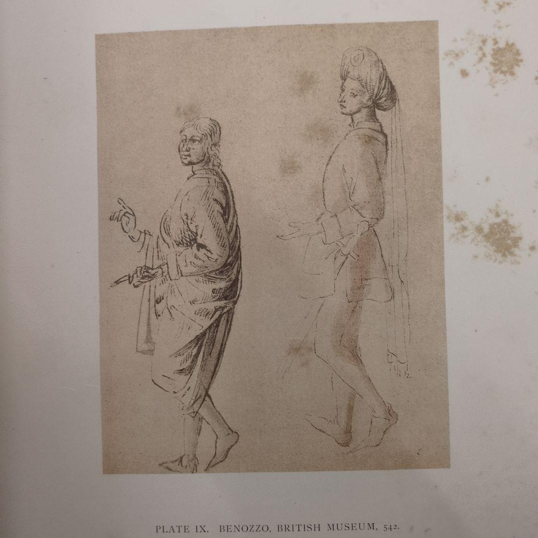 世界史的名著！ バーナード・ベレンソンのフィレンツェ派の素描 第一巻