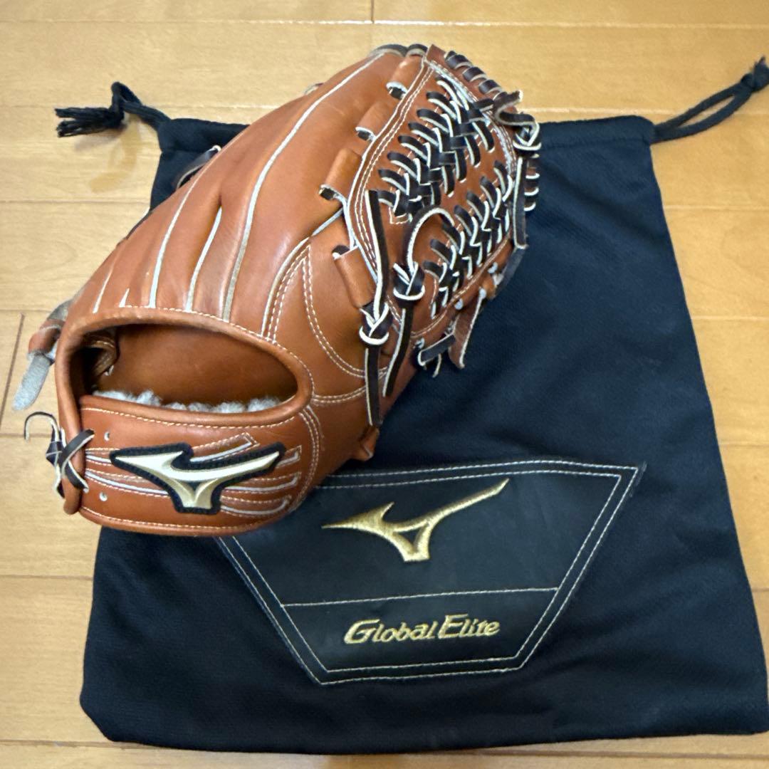 ま*9様 Mizuno Global Elite 内野手硬式用グローブ　1月1日 硬式用【グローバルエリート】ジャパン【内野手用／サイズ9