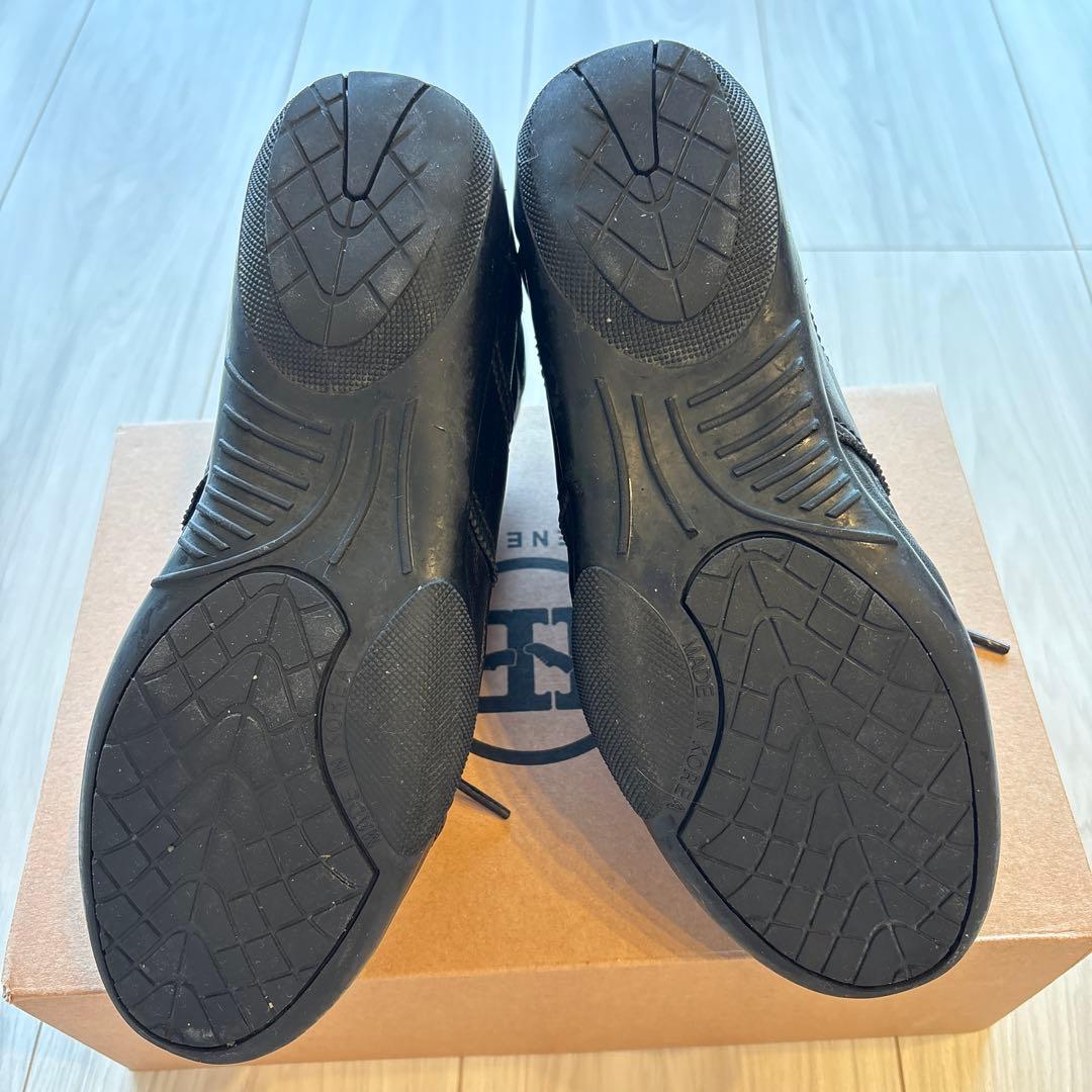 BENESU ベネシュ ブラックレザーブーツ 23cm