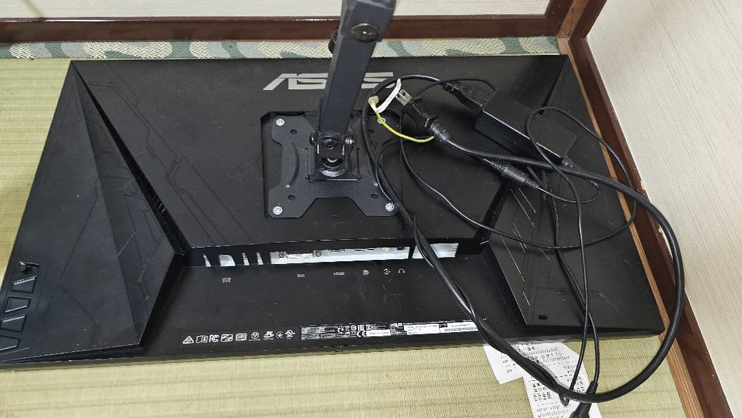 ASUS VG258QR + ディスプレイアーム ASUS VG258QR + ディスプレイアーム ASUS VG258QR + ディスプレイアーム