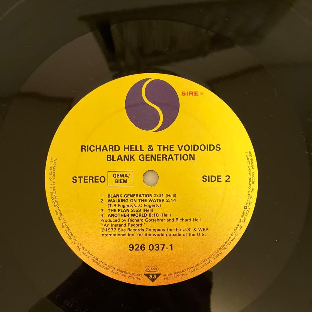 RICHARD HELL & THE VOIDOIDS 1st LP - メルカリ
