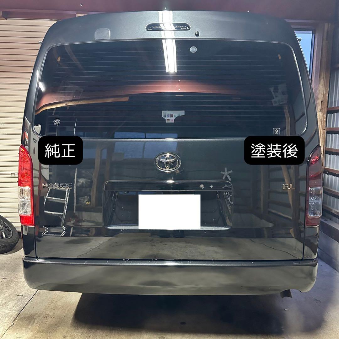 ハイエース 純正テールランプ スモーク塗装 鏡面仕上げ 1〜6型全車種