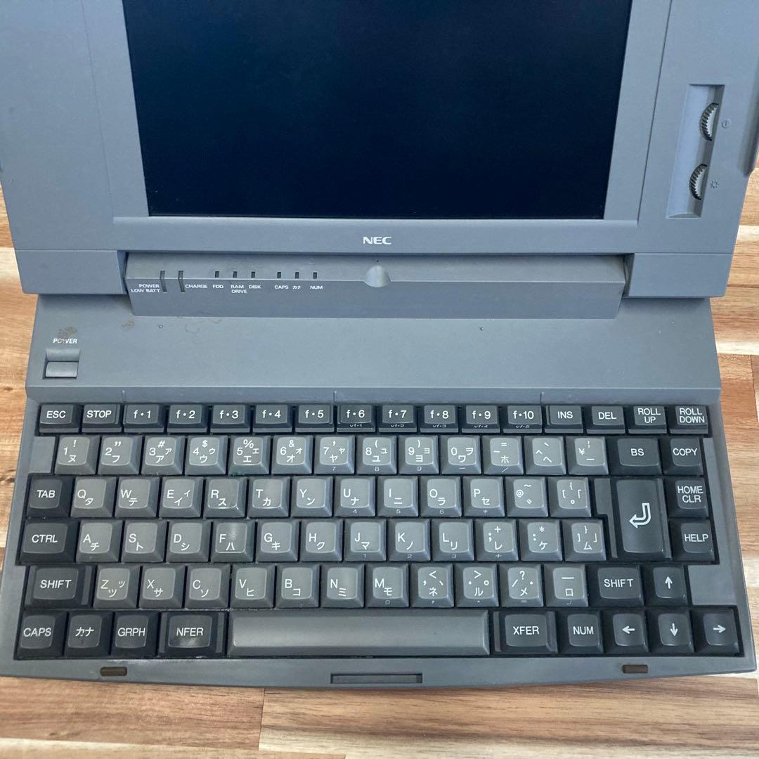 PC-9801 NS/R NEC ノートPC 昭和 レトロPC-9801シリーズ - メルカリ