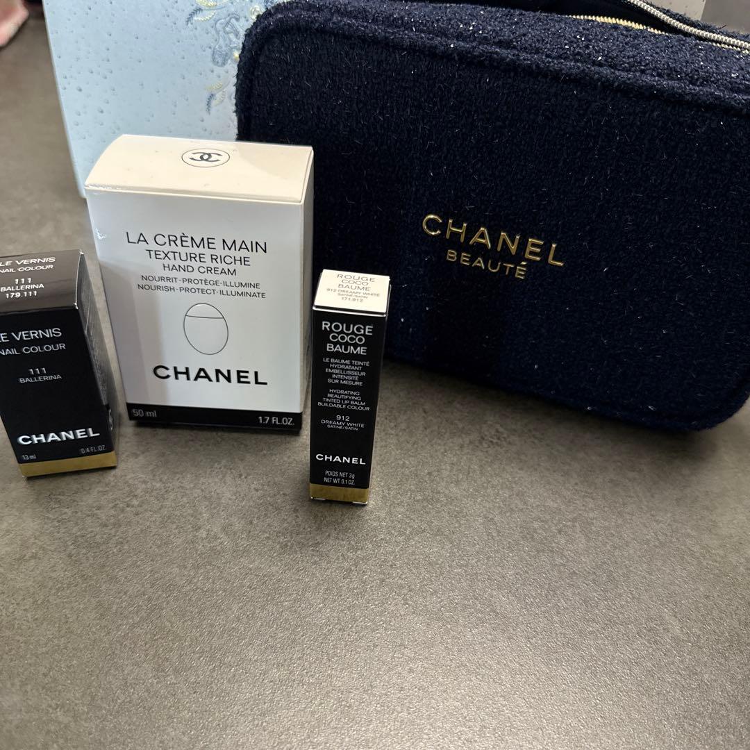 CHANEL ハンドクリーム・リップバーム・ネイルカラーセット期間限定値下げ