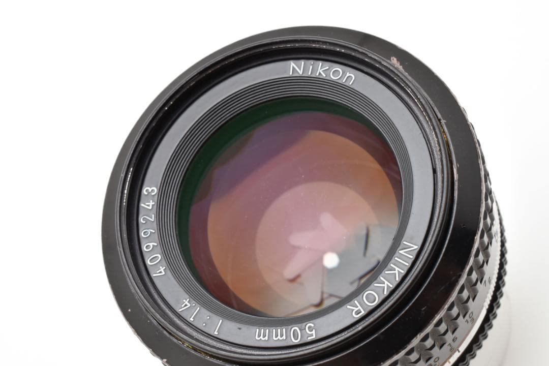 ☆シミあり品☆ ニコン Ai NIKKOR 50mm F1.4 #20423