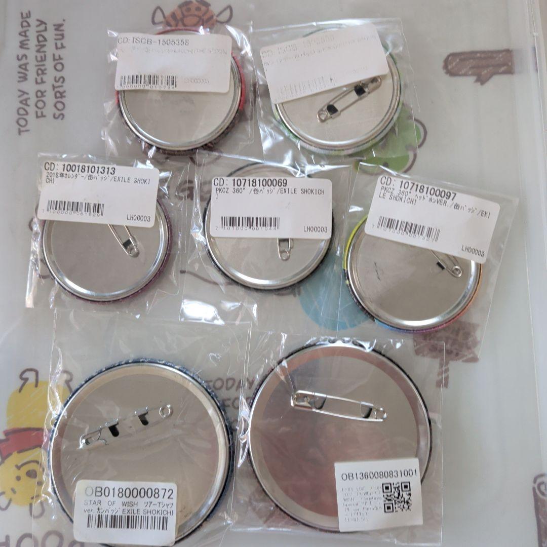 EXILE SHOKICHI PKCZ 缶バッジセット - メルカリ