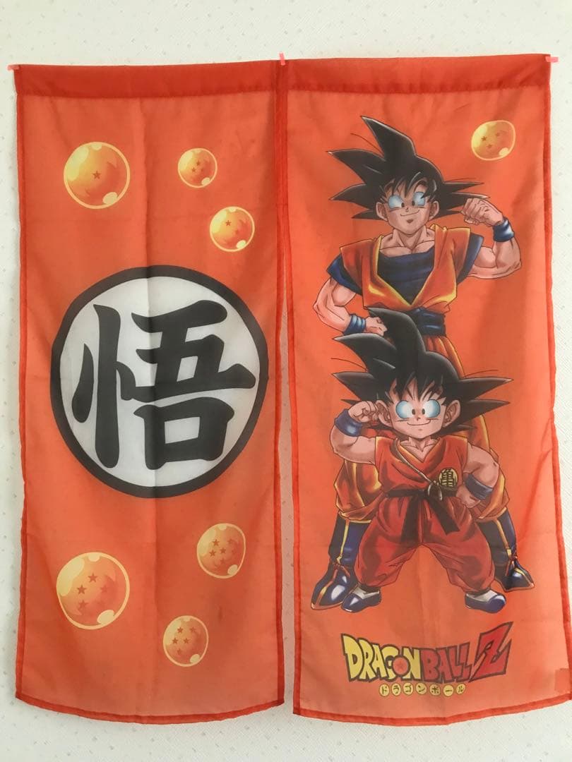 ドラゴンボールZ のれん サマーカーテン ビッグトランプ 2点セット