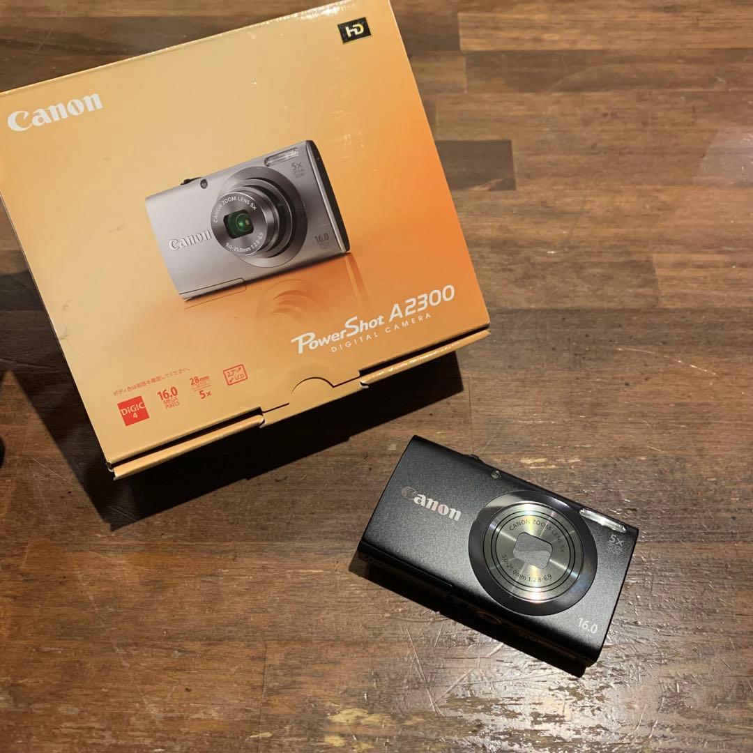 美品】Canon PowerShot A2300IS ブラック 動作品 - メルカリ