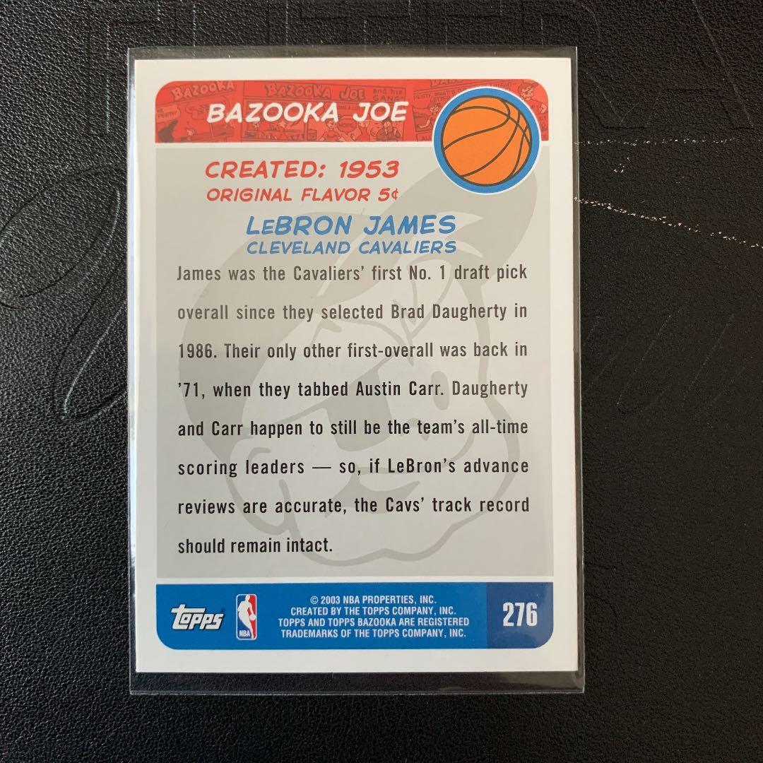 03-04 Bazooka レブロン・ジェームズ 276 - メルカリ