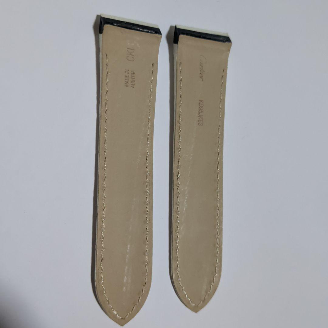 Cartier サントスLM 新品純正レザーベルト - メルカリ