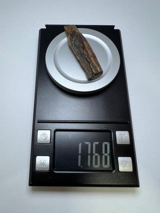 古渡命銘木 名香　中院通村公　真南蛮　銘【久方】1.768g 香木/沈香/伽羅