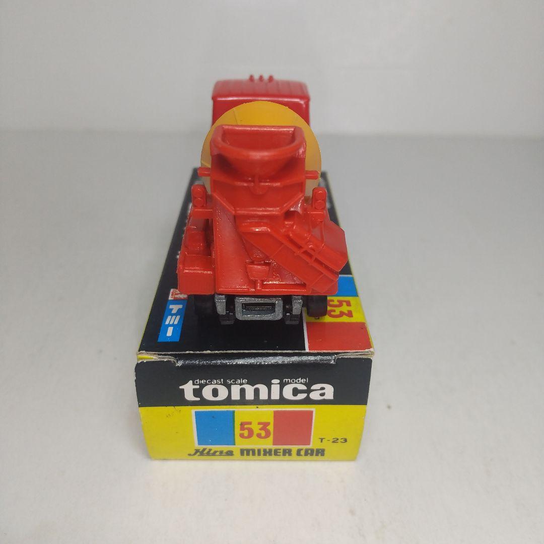 3154)トミカ 黒箱 日本製 日野 ミキサー カー - メルカリ