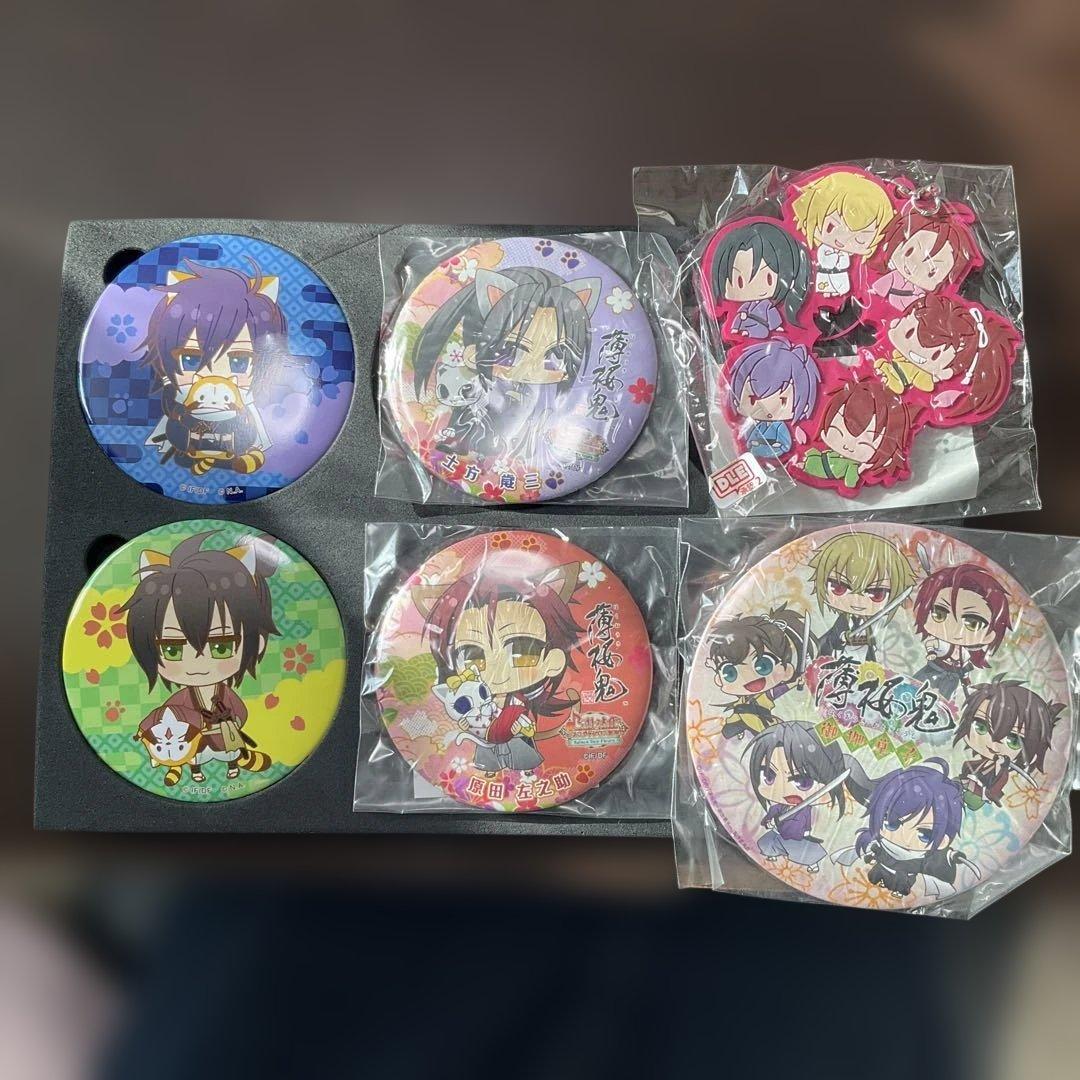 薄桜鬼 缶バッジ、ラバスト - メルカリ