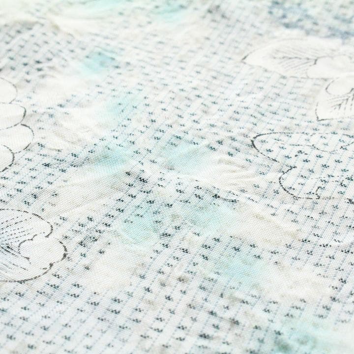 手絞り染の【辻が花】 入学園式・ご結婚式にも 【本場白大島紬】の訪問