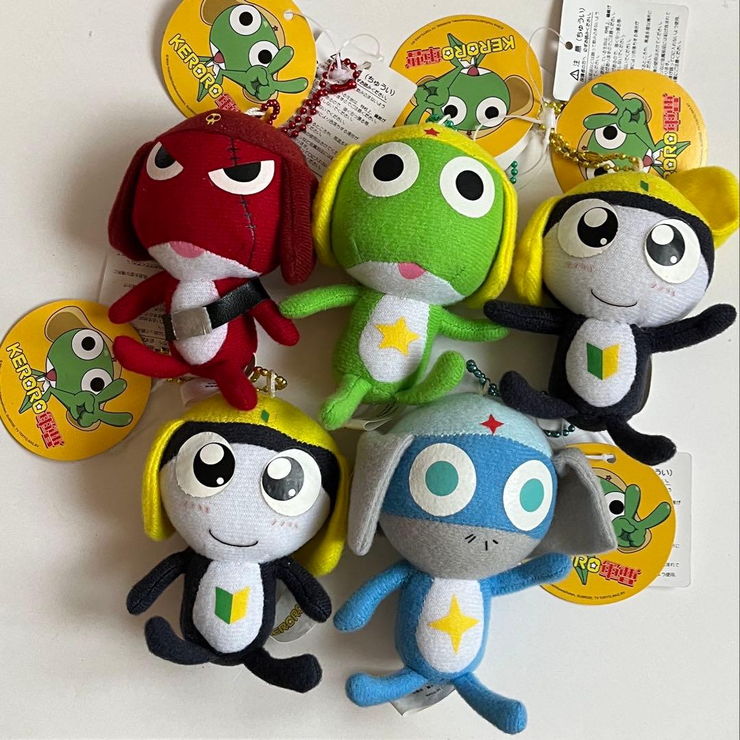 未使用】ケロロ軍曹 ぬいぐるみ マスコット ボールチェーン - メルカリ
