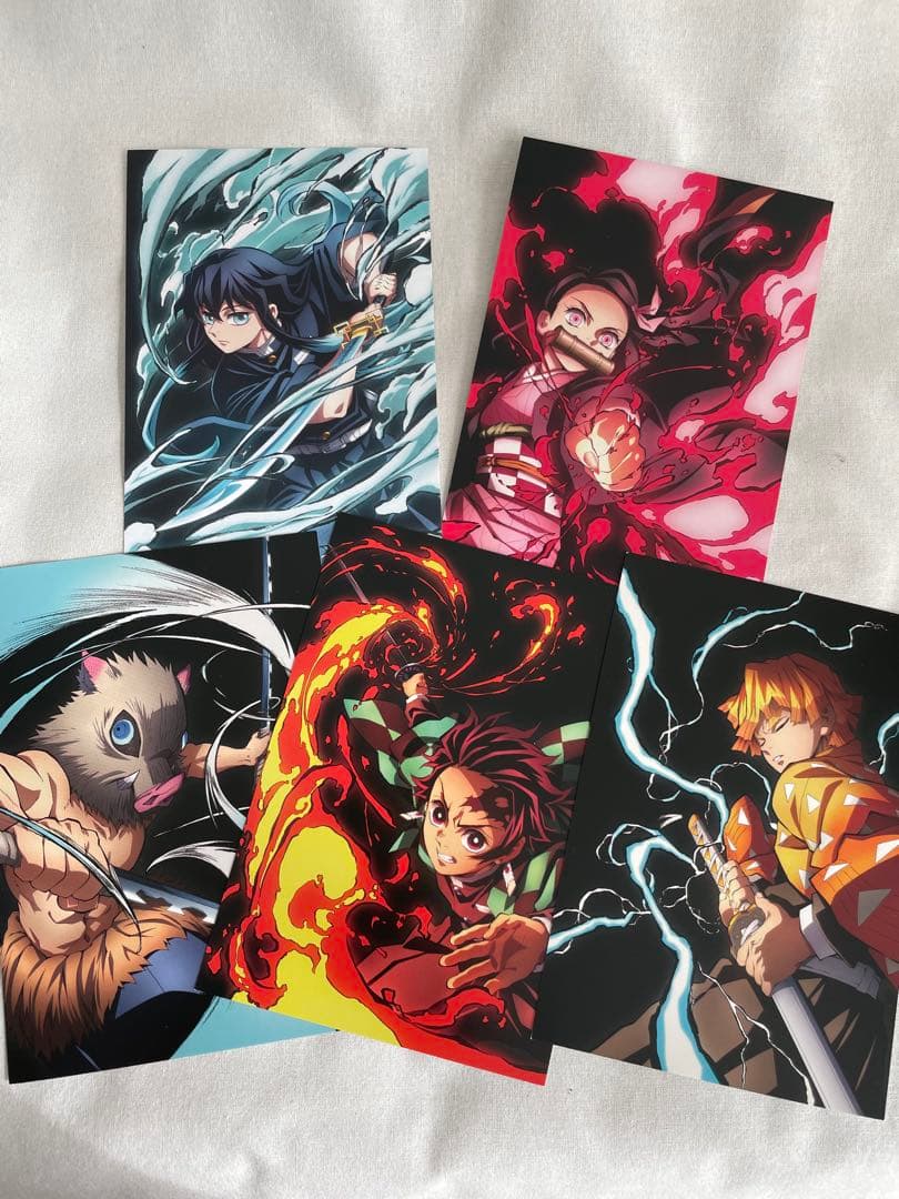 鬼滅の刃 ポストカードセット 全5枚 全集中展 - メルカリ