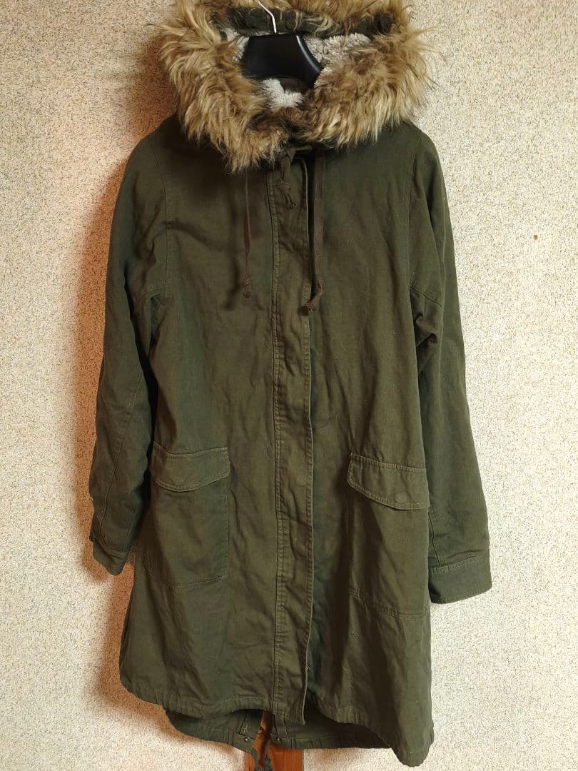 somari ソマリ オシャレウォーカー モッズコート カーキ サイズ2 somari imaginationライナー付き3wayモッズコート [品番：MITW0015508