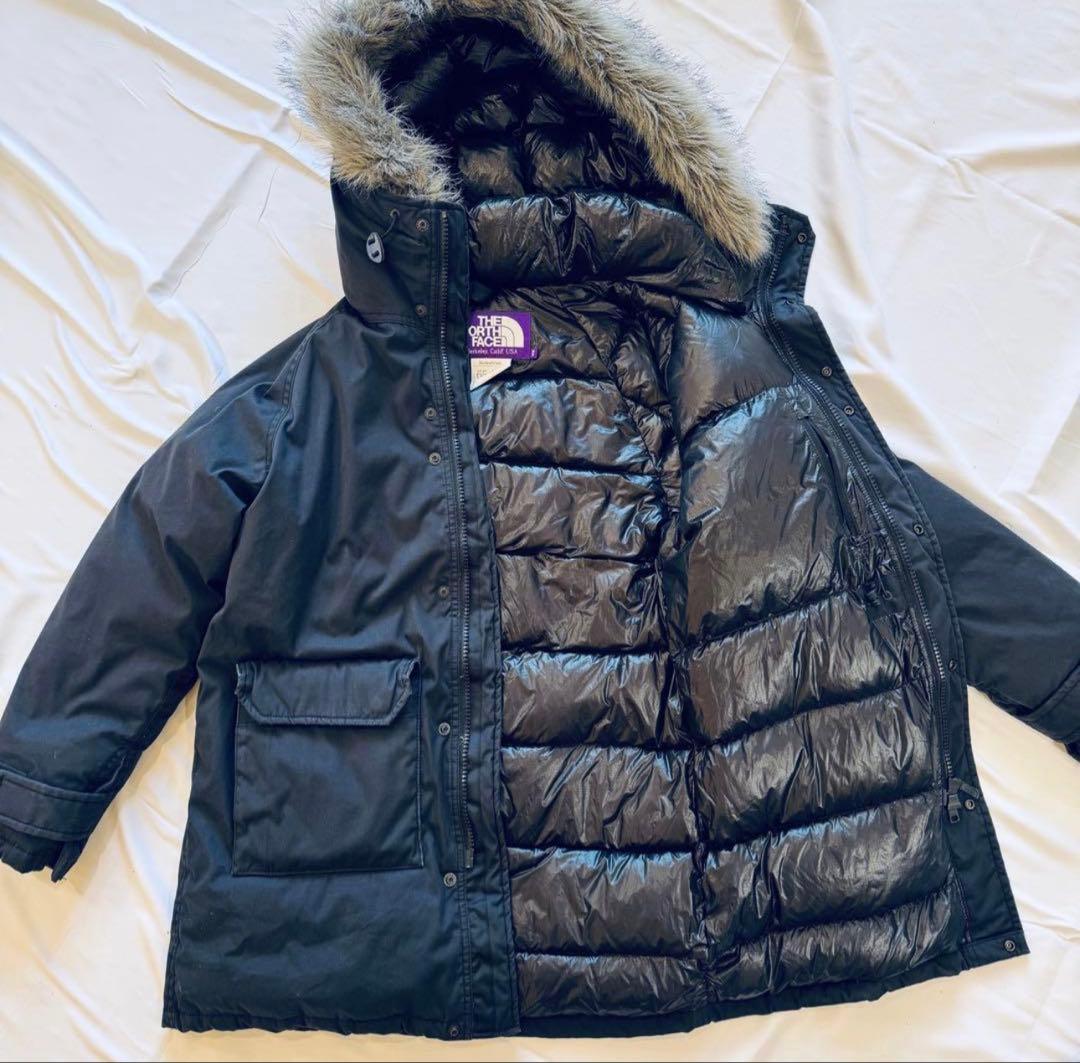 【週末限定値下げ】ノースフェイス ダウン パープルレーベル ブラック M ザ ノースフェイス パープルレーベル nd2266n ブラック ダウン m