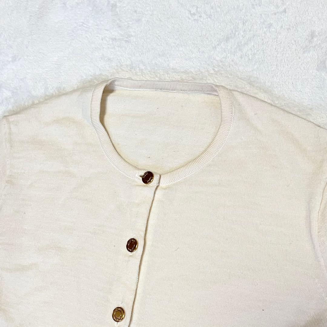 MUSE de Deuxieme Class クルーネックカーディガン 金ボタン - メルカリ