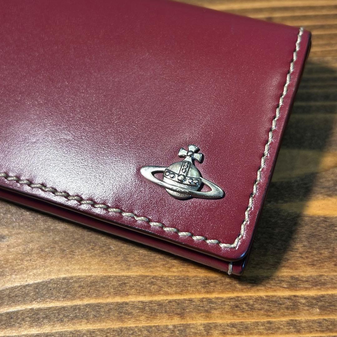 Vivienne Westwood 名刺入れ カードケース ワインレッド - メルカリ