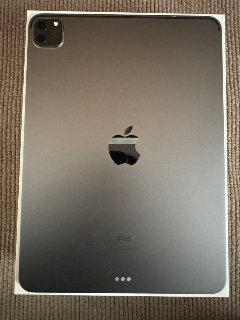 iPad Pro 11インチ　第3世代 512GBストレージ iPad Pro 11 第3世代 512GB シルバー MHQX3J／A Wi-Fi シルバー MHQX3J