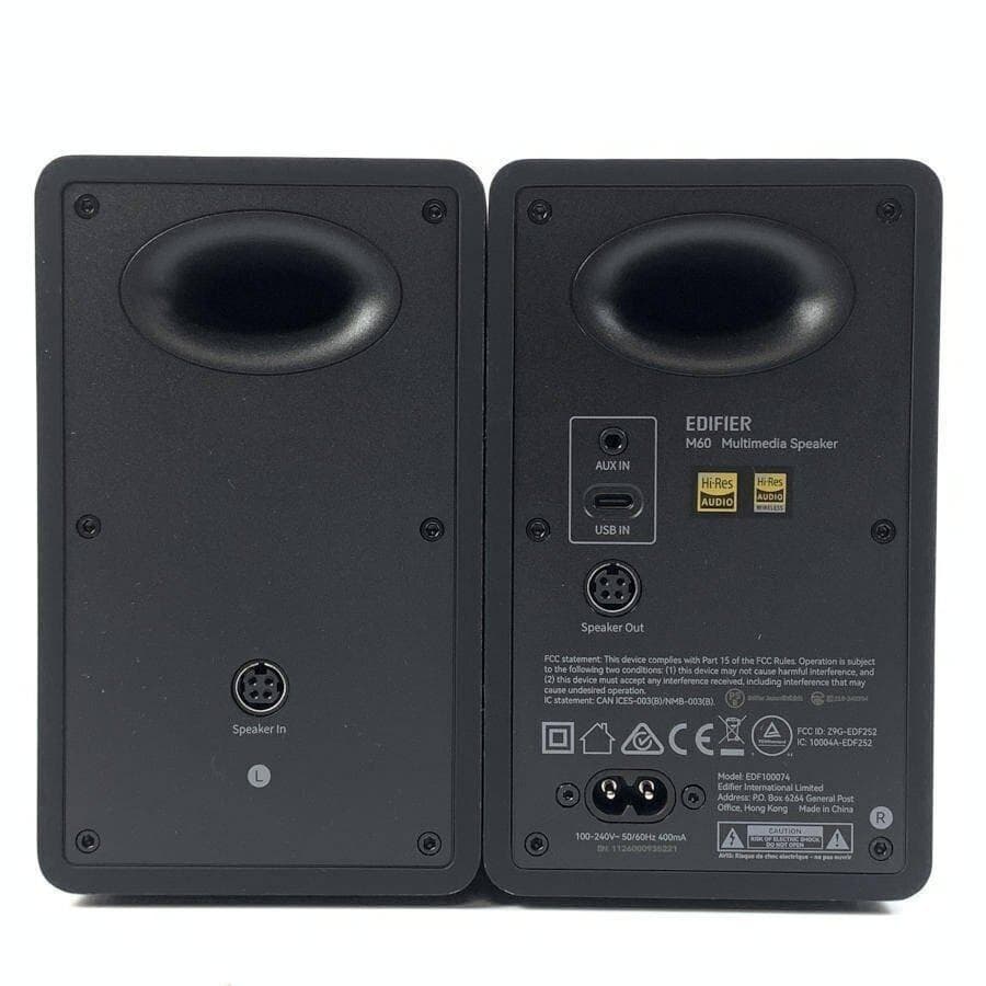 美品 付属品完備 Edifier M60 マルチメディアスピーカー ハイレゾ対応