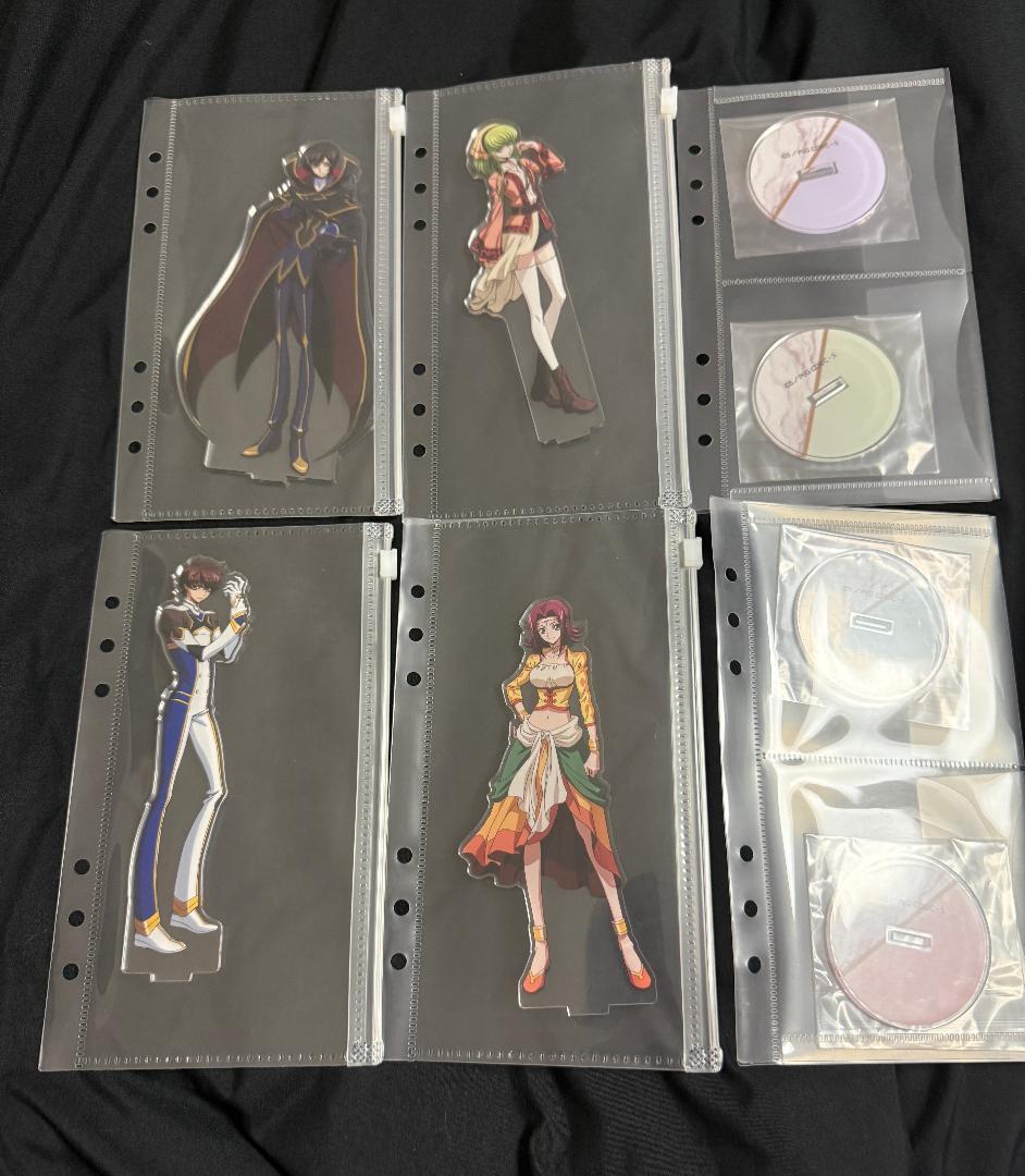 コードギアス 復活のルルーシュ アクスタ ルルーシュ C.C. カレン スザク Amazon.co.jp: コードギアス 復活のルルーシュ 描き下ろしイラスト