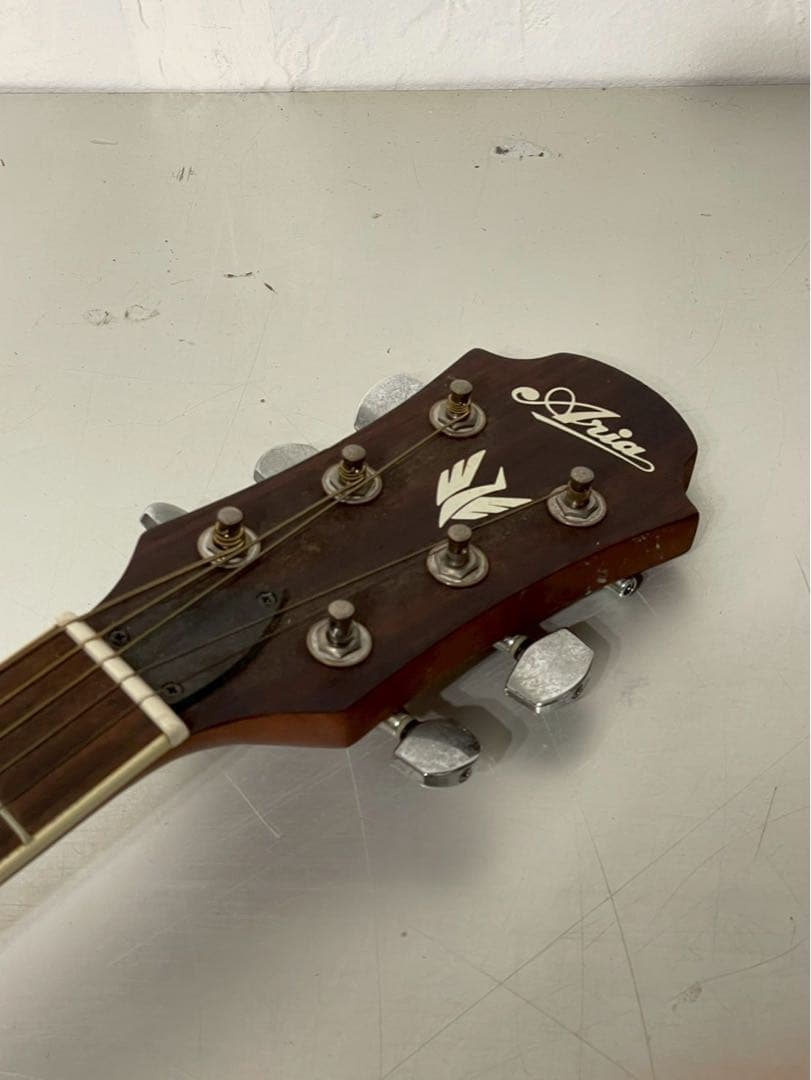 ウラン様 専用 Aria AMB-35S エレアコ ギター 希少 サイン入り - メルカリ