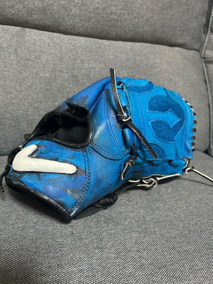 NIKE 一般軟式用 岩隈モデル 改 「山本由伸」風 なんちゃってグラブ ② NIKE 一般軟式用 岩隈モデル 改 「山本由伸」風 なんちゃってグラブ ③