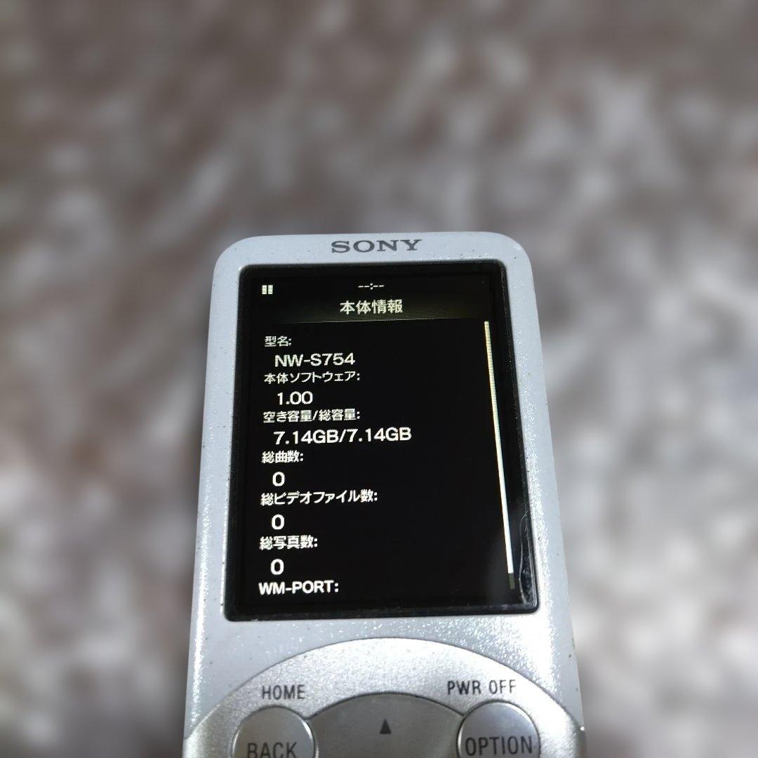 ソニーウォークマン NW−S754 管理ナンバー1261 - メルカリ