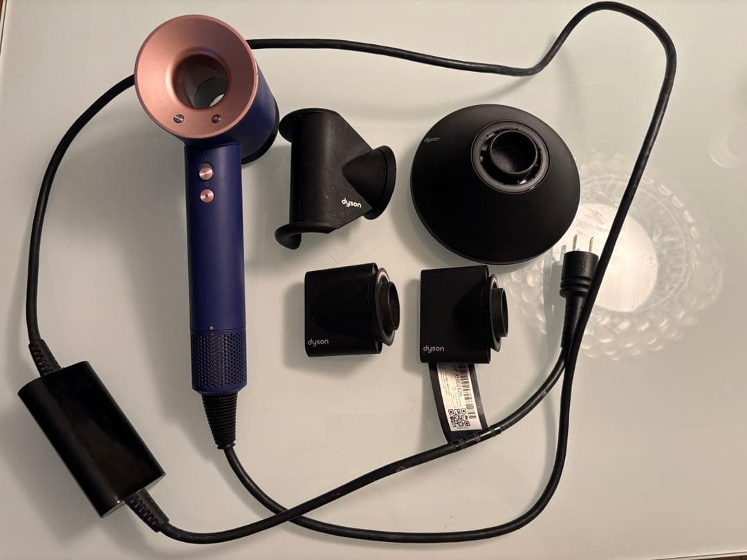 （特価）Dyson HD08 ヘアドライヤー 4種ノズルつき ダイソン ドライヤー ヘアドライヤー HD08 ULF BBN ENT ブラック