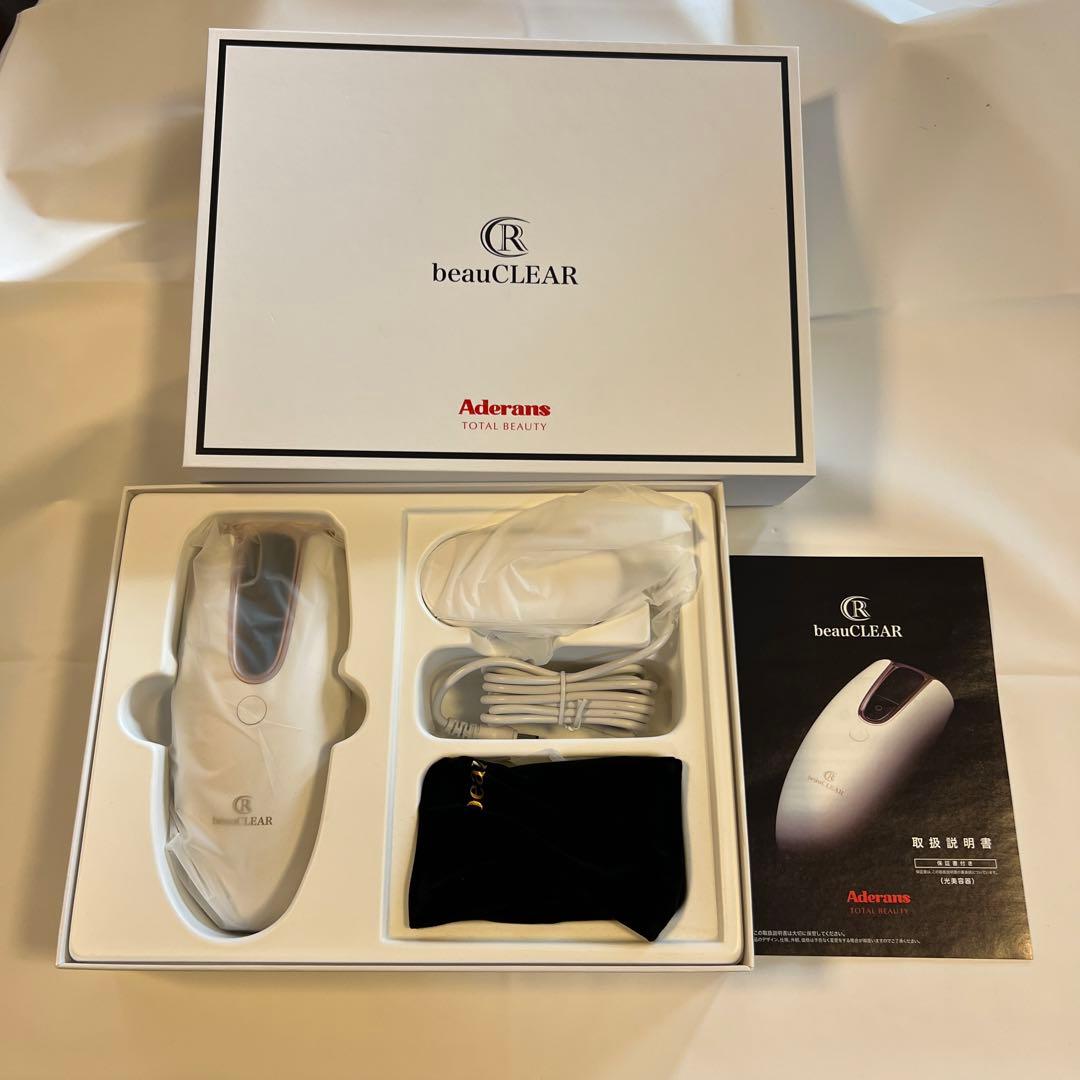Aderans 全身ムダ毛ケア 光美容器 ビュークリア WHITE 即購入可 正規販売店】ビュークリア | 光美容器 | アデランス | OLY ONLINE STORE