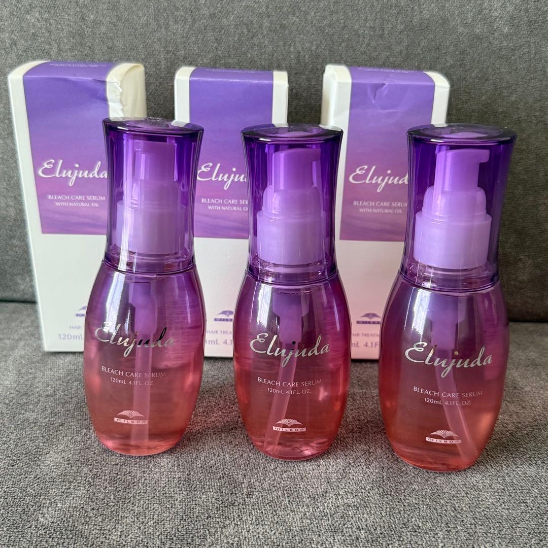 3本セット■定価・計10,164円■ミルボン■エルジューダ■ブリーチケアセラム MILBON（ミルボン） 3本セット エルジューダ ブリーチケアセラム 120ml