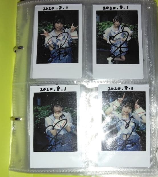 サイン入りチェキ 2020年 岸みゆ ババババンビ 五枚 - メルカリ