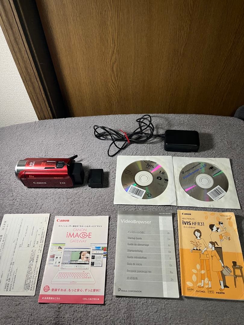 Canon iVIS HF R31 デジタルビデオカメラ　極美品 CANON◇ビデオカメラ iVIS HF R31 [レッド] : セカンドストリートYahoo