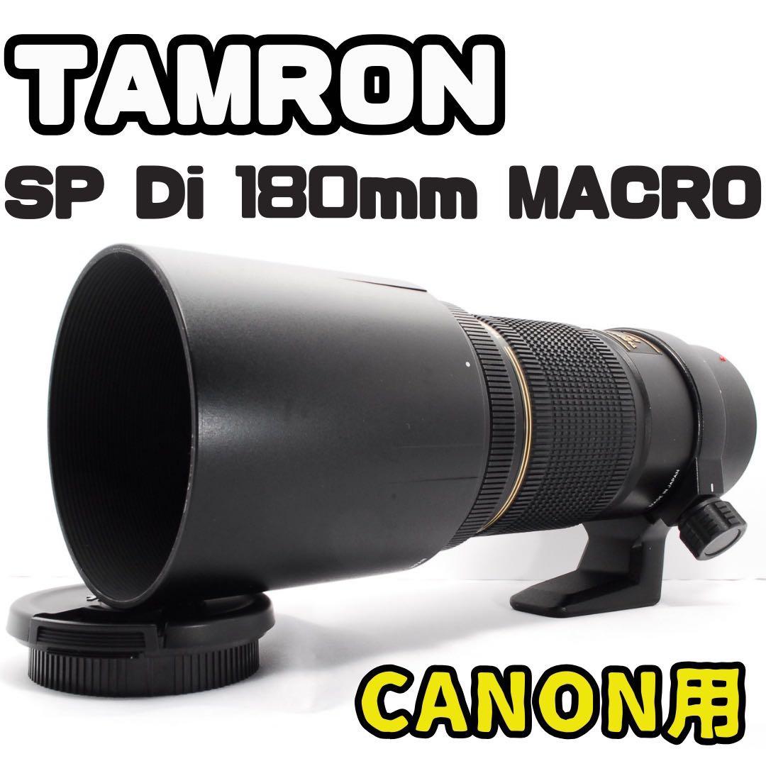 望遠マクロの名作！TAMRON 180mm F3.5 Canon用　単焦点 TAMRON SP 180mm F3.5 Di LD[IF] MACRO 1:1/Model B01Eを令和にお迎え