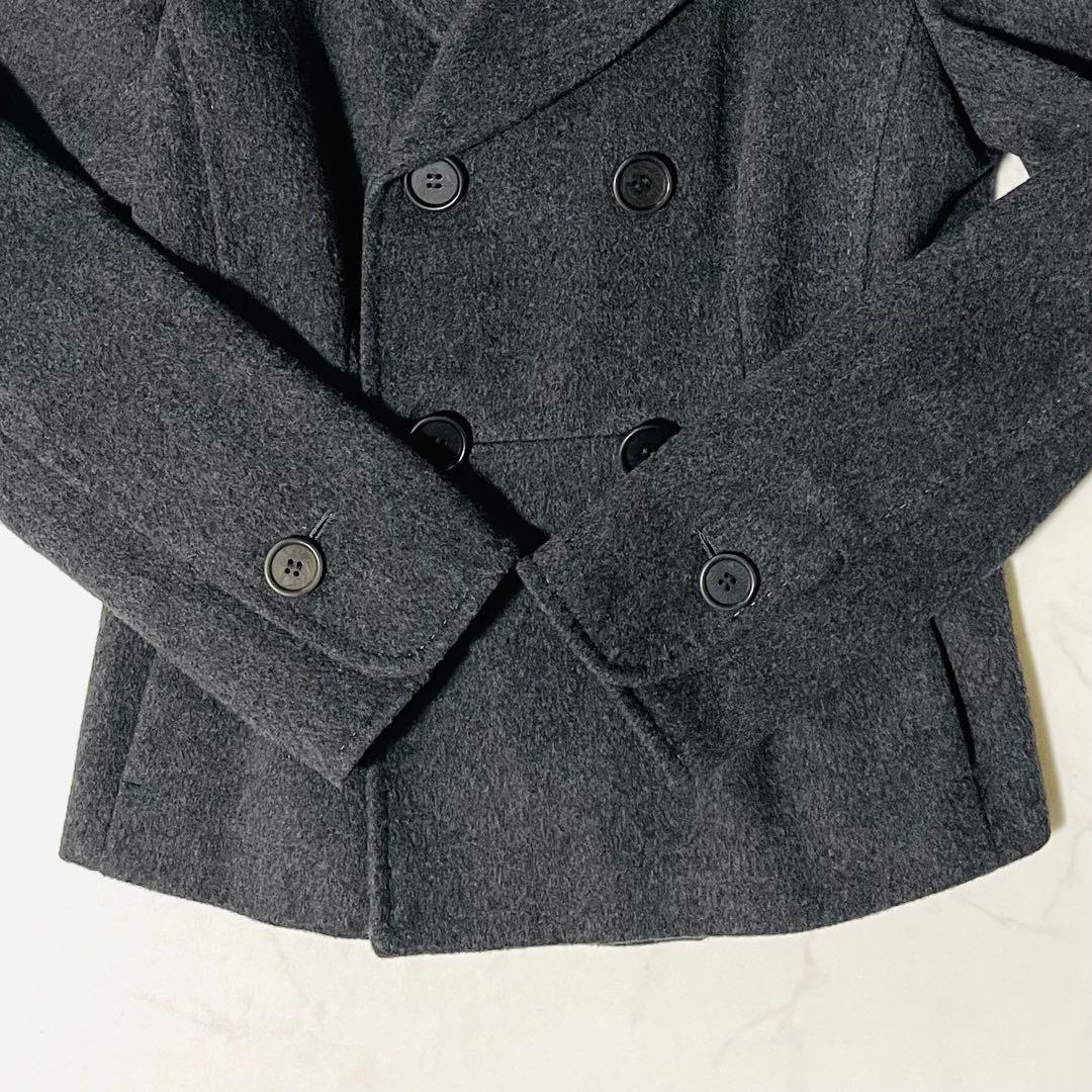 海*男様 美品✨ ポールスミス ピーコート カシミア混 マルチストライプ