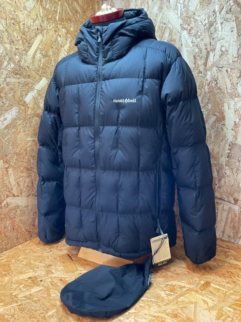 モンベル 1101673 ネージュダウン パーカ ブラック EXダウン800 L