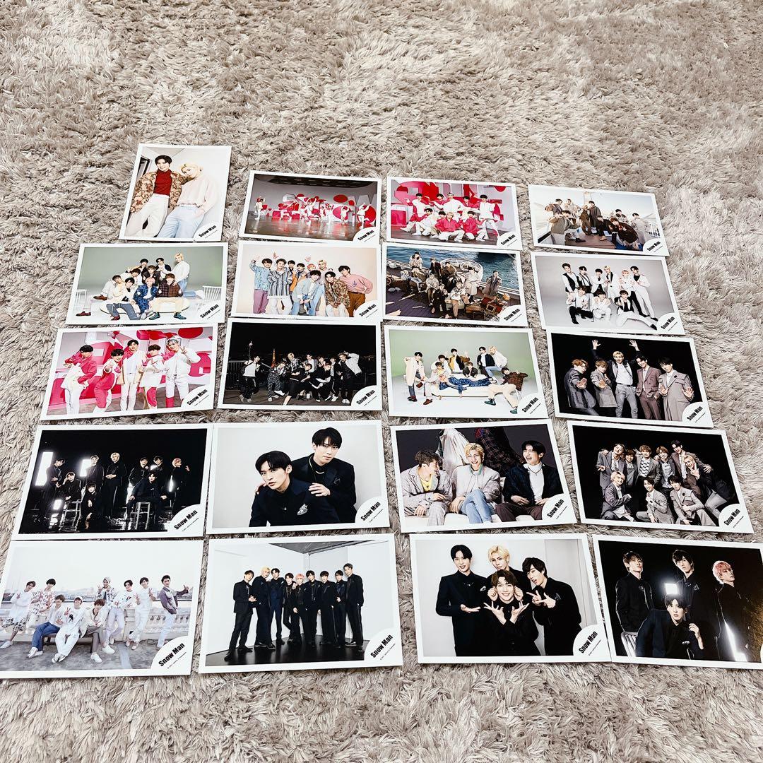 超大量♡】 SnowMan 公式写真 集合 目黒蓮中心 222枚 まとめ売り