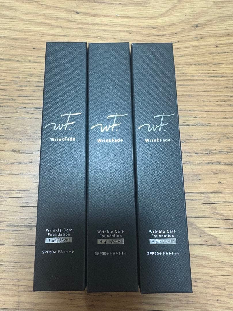 Wrinkle Care Foundation 高カバー　【新品未使用】 WrinkFade（リンクフェード） ファンデーション 薬用リンクルカバー