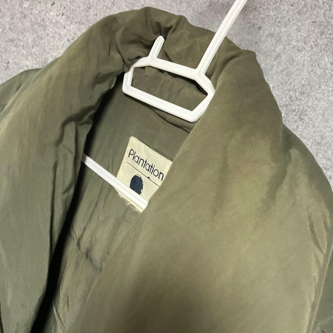 plantation イッセイミヤケ ヴィンテージ ダウンコート カーキ - メルカリ