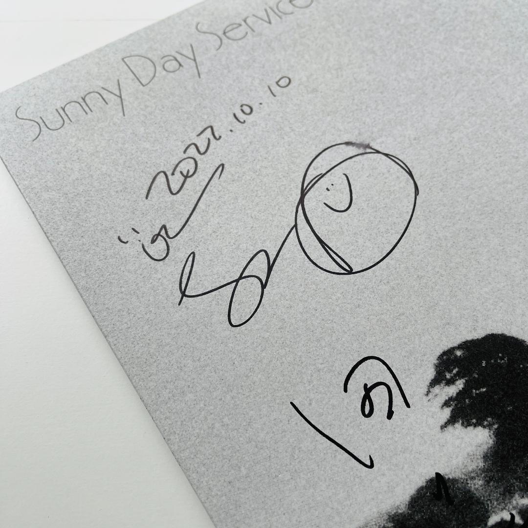 貴重 サイン入りジャケット レコード サニーデイ・サービス 曽我部恵一