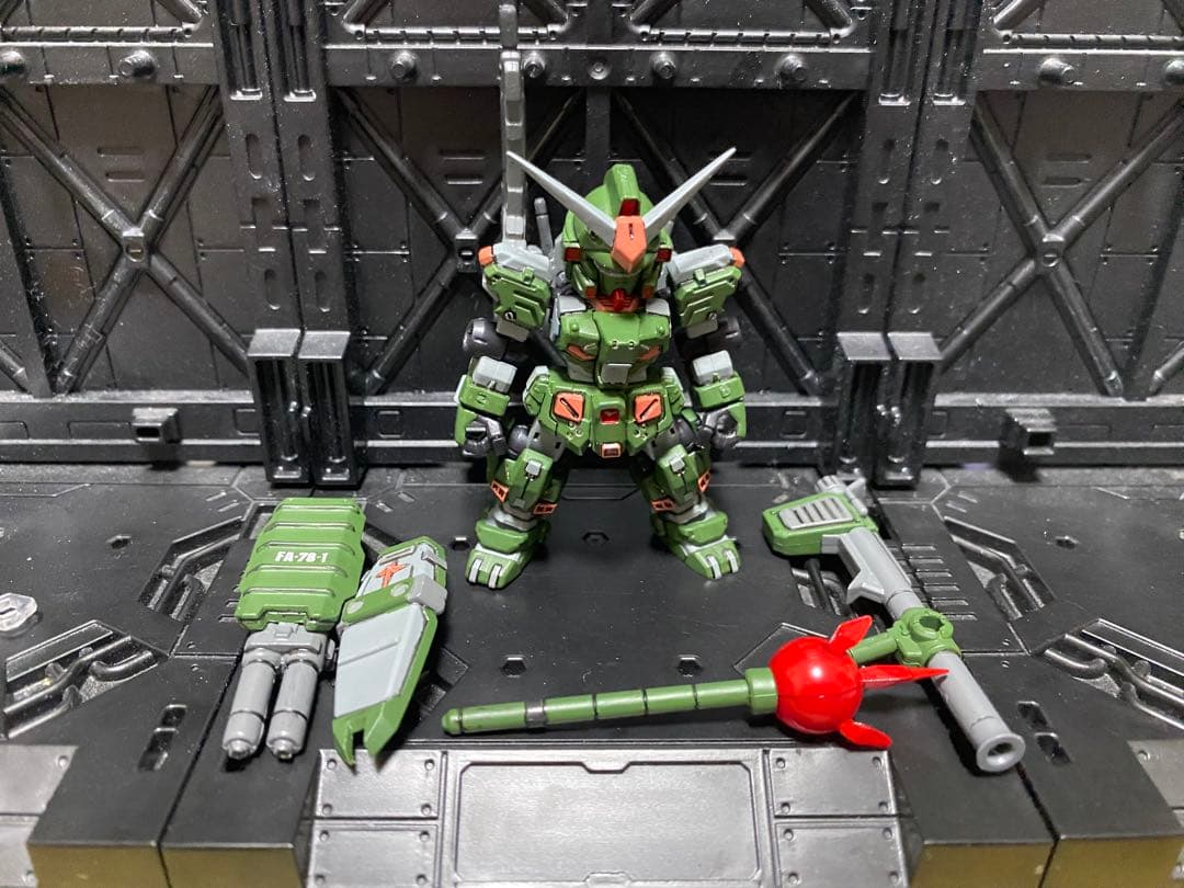 モビルスーツアンサンブル FAガンダム7号機 改造塗装途中 - メルカリ