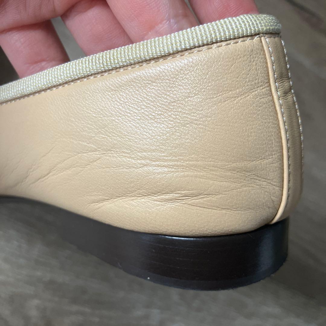CHANEL シャネル バレエシューズ バレリーナ ベージュ 34.5 - メルカリ
