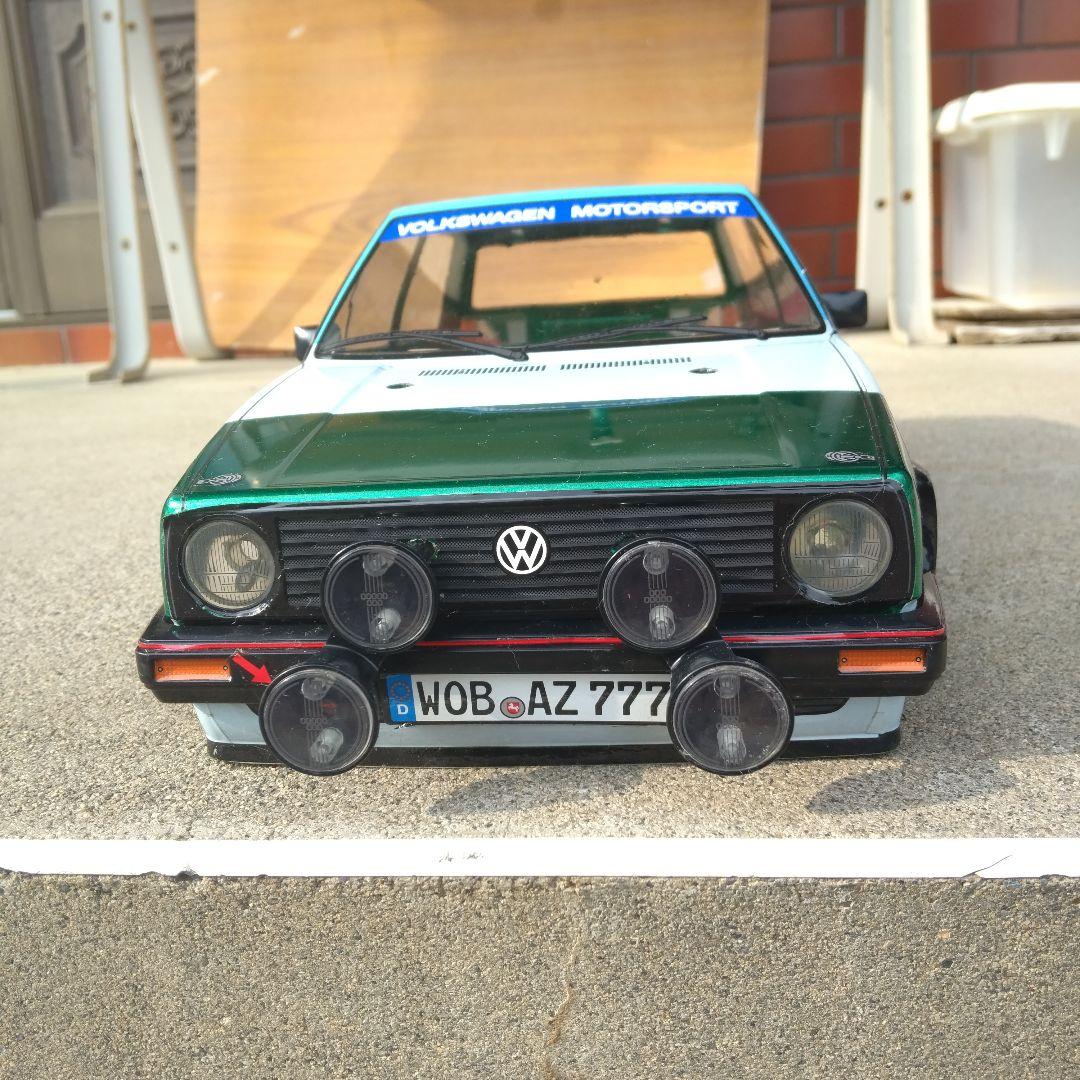 タミヤラジコンMＦー０１Ｘ用 Volkswagen Golf RCカー ボディ Amazon.co.jp: タミヤ 1/10 電動RCカーシリーズ No.714