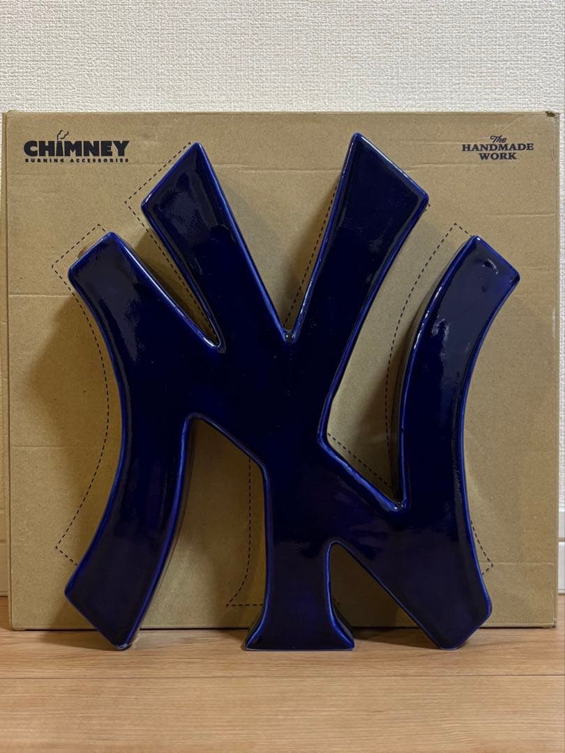 即完 CHIMNEY BURNING NY ヤンキース お香立て - メルカリ