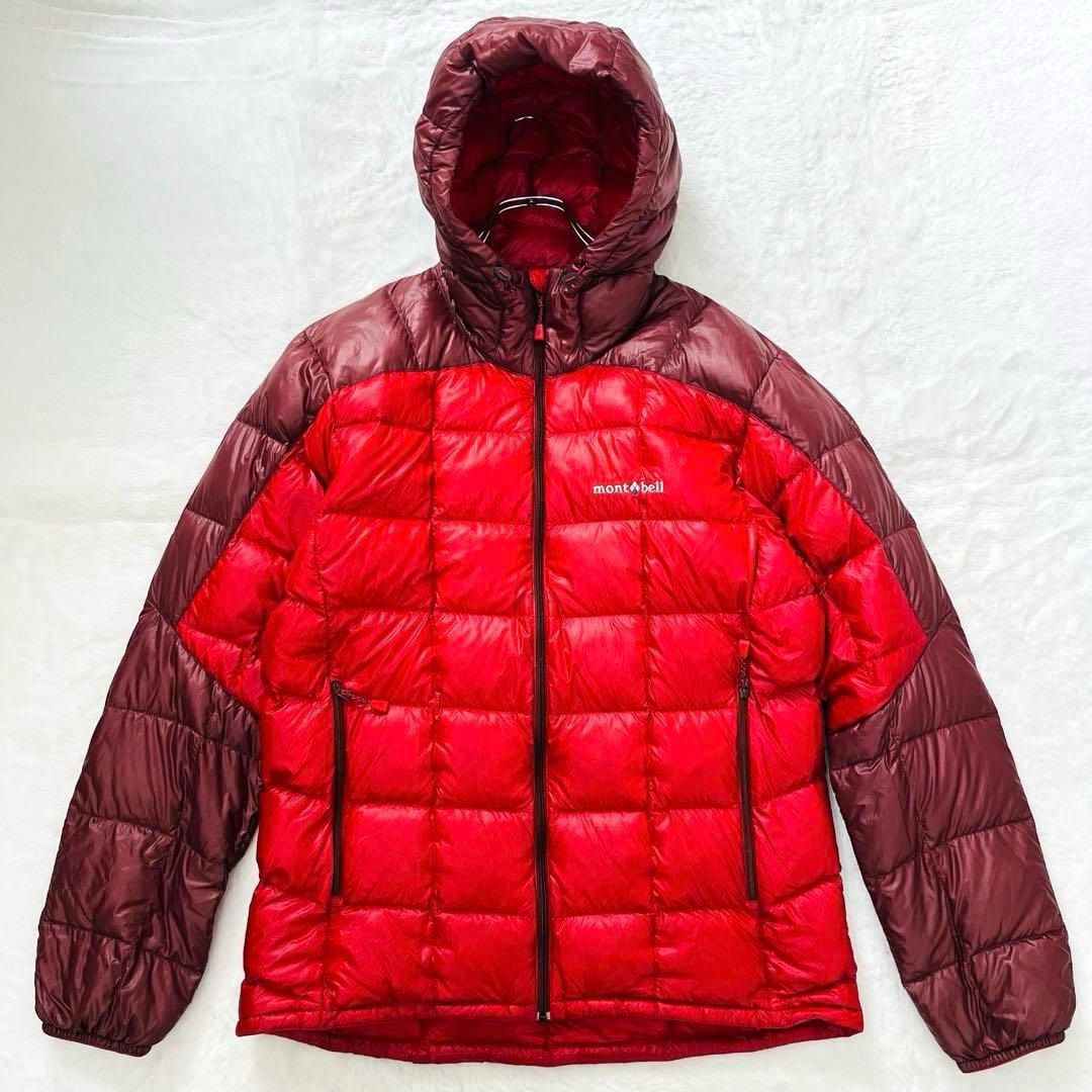 montbell モンベル スペリオダウンパーカ【M】レッド 110146 - メルカリ