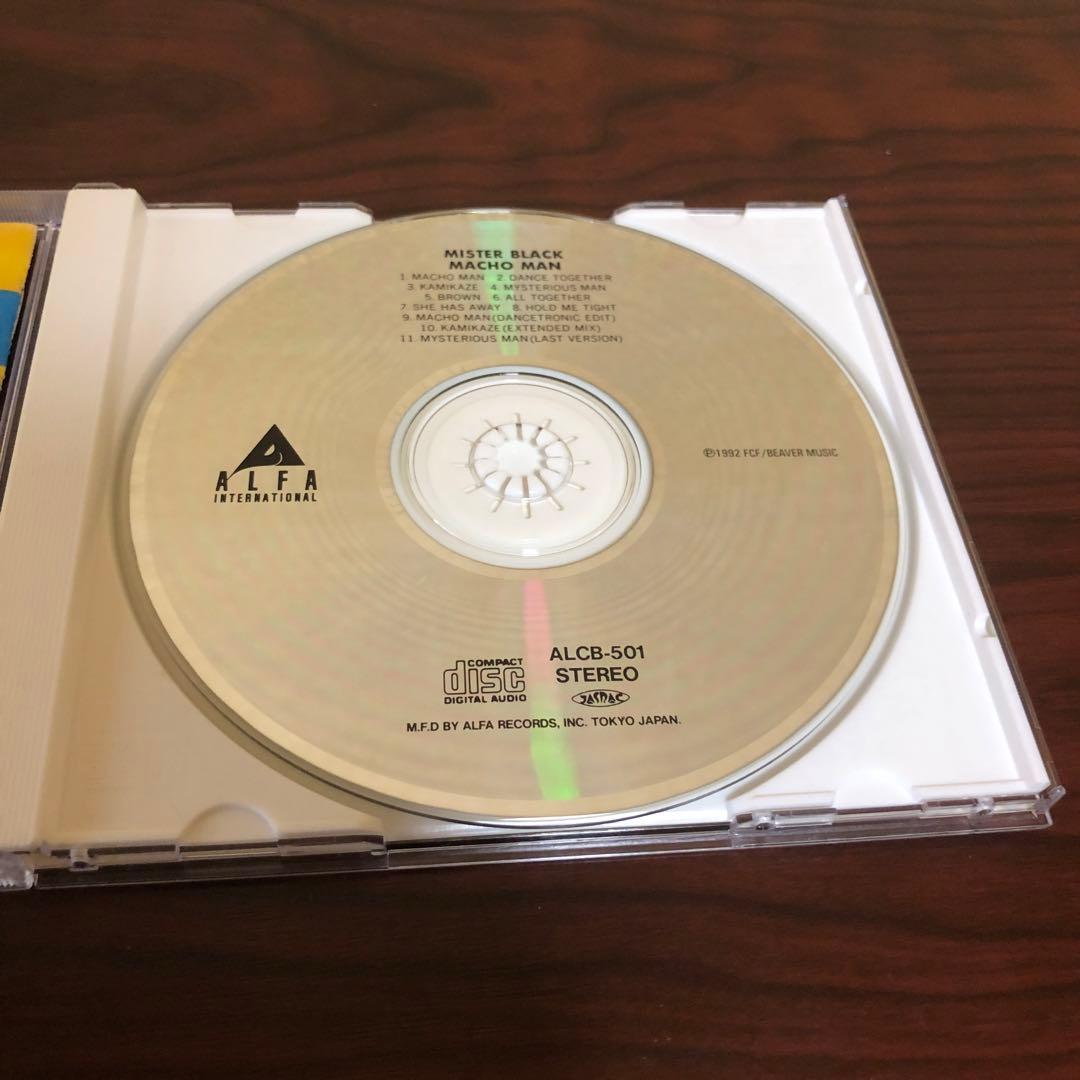 CD☆MISTER BLACK／ミスター・ブラック／マッチョ・マン／帯付／希少盤